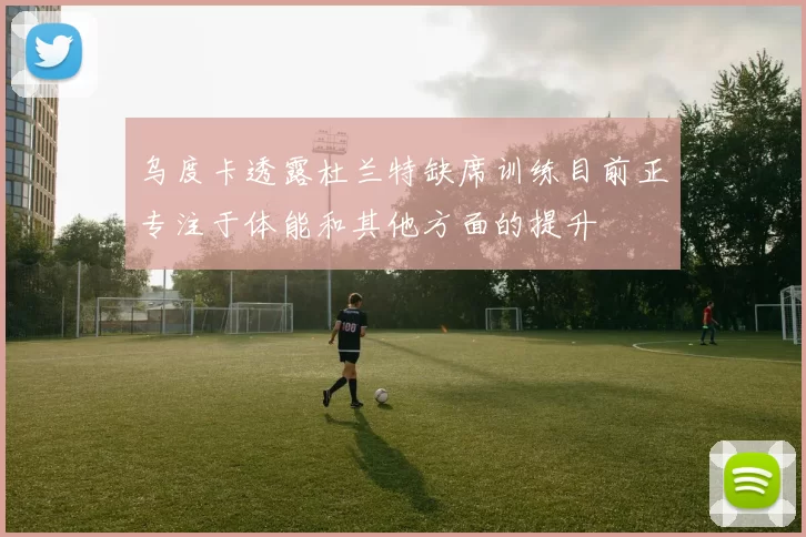 乌度卡透露杜兰特缺席训练目前正专注于体能和其他方面的提升