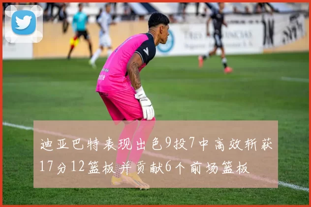 迪亚巴特表现出色9投7中高效斩获17分12篮板并贡献6个前场篮板